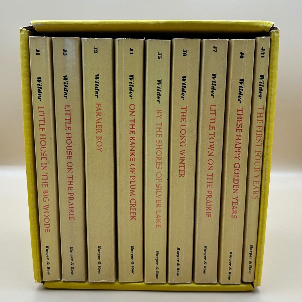 Laura Ingalls Wilder Little House Books Complete 9 Vol Box Set Garth Williams 70